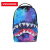 SPRAYGROUND彩色渲染鲨鱼包时尚潮流女包双肩包背包街头嘻哈男初中生电脑包