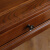 卡娜斯 美式实木书桌带书架 家用书桌架组合套装 实木抽屉桌电脑桌 书房家具 BL1.2米单层书桌-胡桃色/黑胡桃色