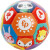 费雪(Fisher-Price)儿童足球 宝宝拍拍球健身玩具球15cm 幼儿园充气皮球训练球F6008-2生日礼物礼品送宝宝