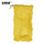 安赛瑞 蔬菜水果网眼袋 50×80cm（100个装）圆织网袋抽绳网兜 尼龙土豆洋葱透气纱网网袋编织袋 黄色 24786