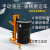 定制SENLIFT手动液压油桶搬运车升高装卸车450kg叉车铁桶塑料桶手 350kg升0.3米直角油桶车(双轮)