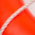 救生圈船用实心泡沫反光塑料成人大人PVC紧急应急防汛救生圈 PVC泡沫救生圈＋绳包(8MM31米橘色绳)