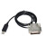 FTDI USB转DB25 公头25针 数控机床CNC FANUC RS232串口通讯线缆 USB款(FT232RL芯片) 3m