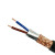 华美电线电缆 RVVP2*2.5平方国标屏蔽信号传输线2芯铜芯软护套电源线 黑色100米
