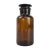 磨砂口玻璃试剂瓶透白明棕色茶色广口瓶样品瓶水样瓶土样瓶加厚 500mL-棕色-广口试剂瓶