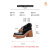 CNSUP高端品牌小个子增高8.5CM厚底毛毛鞋女布洛克乐福鞋加绒加厚单 米白色 34