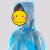 鸣固 一次性雨衣 男女成人便携雨衣 户外旅行便携雨披连帽四排扣连体雨披 混色2件装 ZG1236