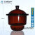 实验室棕色玻璃真空干燥器干燥皿防潮罐ml210240300350400mm 普通 150mm