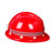 迈恻亦领导国标玻璃钢安全帽反光条安全帽工地施工煤矿工井下矿山安全帽 红色