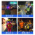 坚冠 LED爆闪肩灯 肩夹式警示防水闪光灯 充电款夜间骑行保安治安巡逻信号灯 执勤