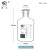 婕茵桐蜀牛试剂瓶玻璃高硼硅boro3.3白色透明大广口小细口1 5 10L带刻度 透明小口20000ml