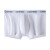 Calvin Klein CK 男士平角内裤套装 3条装 送男友礼物 U2664G 100白色 S 