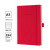 德国进口sigel笔记本商务会议办公记事本文具A5 B5 A4 A6横线方格空白硬封面绑带本子硬面抄 红色A5（横线）