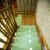 益美得 QD648 楼梯垫踏步垫 绿色70*22*4.5CM 自粘防滑垫耐脏脚垫可擦免洗地毯