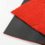 赫思迪格 拉绒压花防滑地毯 PVC橡胶底绒面酒店地毯垫 1.8m宽*15m*大红 JG-1632