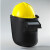 OIMG总代理蓝鹰电焊面罩头戴式面罩安全帽式可掀式电焊面罩6PA2 6PA3 支架处铝合金