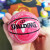 斯伯丁（SPALDING）NBA 斯伯丁 迷你篮球空心弹力球弹性橡胶儿童玩具小号蓝球模型 迷彩红（51-329Y）