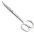HKNA 实验用剪刀 不锈钢实验室手术剪刀 弯刀 单位：个  眼科直尖10cm 