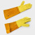 南盼 Y 长筒隔热防切割电焊手套；棕黄色（下单请备注尺码）
