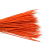 丢石头 24/30#电子连接线 OK线飞线PCB跳线面包板线 双头镀锡铜芯连接线长导线 100条/件 橙色 30AWG,30CM
