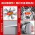 工业排气扇厨房强力换气扇家用静音抽油烟抽风机卫生间排风扇6-12 12寸300mm(开孔31cm)