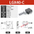 大团小圆X轴/XY轴位移平台LGY60/LGX40钢条精密精度手动微调滑台LGY40 LGX40-C