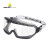 代尔塔（DELTAPLUS） 防护眼镜防沙风护目镜透明镜片防冲击防雾防化防飞溅 透明 1副 101104 GALERVI 定制