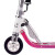 Hudora德国滑板车儿童滑步车平衡车 两轮踏板车 小孩大童7-15岁滑滑车快速折叠14742粉红