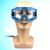 LISM防护眼镜眼罩防定制防尘防风防沙业冲击骑行粉尘保护眼睛护目镜劳 防雾+防尘蓝色