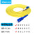 讯浦 光纤跳线 LC-SC 单模单芯 黄色 25m XJ-1LC-SC-S25