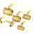梅派  铜球阀自来水阀水开关手动螺纹黄铜球阀 DN25（中型）1寸 一个价 
