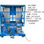 高空久固牌铝合金升降机登高作业平台苏州升降车液压平台电动梯子 8米双柱普通型
