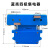 集电器4四极行车集电器带轴承JD4-100A高铜碳刷管式滑触线集电器 JD-4-100A四极蓝壳