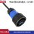 凌科电气USB3.0插口航空插头插座YM24 工业数据USB端口防水连接器IP68  YM24型USB3插头（0.5米）