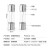 汇君 玻璃保险丝管电源插座电路充电器保护玻璃管 6A 10个装/5*20mm