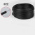 安送达 电镀锌铁丝扎线 包塑铁扎丝电线光缆捆绑线绑带葡萄枝条扎条  黑扁0.9（40米/卷）