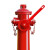 蓝炎 美消地上式消防栓室外消火栓进水口DN150/出水口DN80（不含弯头)