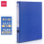 得力（deli） PVC包纸板档案盒A4磁扣文件盒文件收纳盒 单个装 35mm蓝色-无压纸夹 PA01