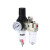 普力捷气动二联件油水分离器气源处理器空压机空气过滤器高压调压阀自动排水器 AC2010-02A