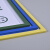 海斯迪克 磁性标签仓储标识牌 磁性文件保护套分类标签 蓝色A4(5个) HKCX-404