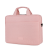 丰丰彐心休闲适用戴尔联想华硕笔记本电脑包手提电脑包加厚防震防水可斜跨 粉红色 14-14.4英寸