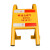 燃气管道防撞护栏防护罩天然气调压保护钢管警示反光UM型支架围栏 黄色加厚管 长60宽30深度30