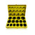 多功能密封圈耐磨耐压耐高温耐油防水胶圈密封圈O型圈修理盒套装 黄盒日标（386PCS）1盒
