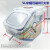 乐扣乐扣米桶 储米箱面粉桶12L储物防潮防虫10kg密封米缸米箱 2KG杂粮桶两只装(装8斤米)