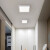 幻色 明装面板灯LED圆方形筒灯超薄厨房过道玄关卫生间平板吸顶灯灯具 明装圆形10.5cm-白光6W