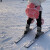滑雪护具 滑冰小乌龟黑白熊毛绒玩具户外运动护垫 成人儿童男女护臀护膝防护用品护具 滑雪装备 白熊 成人护臀款（60cm）