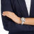 施华洛世奇（SWAROVSKI） 女士水晶圆形手表皮革表带瑞士石英机芯时尚 gold 40mm