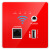 山头林村300M酒店智能无线WIFI插座 86型墙壁路由器USB中继信号放大AP面板 (加强版)金色