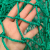森驰 安全平网 建筑工地防护网防坠网 6mm粗 5cm网孔聚乙烯1.5*0.9米绿色