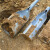 洛阳铲打洞取土挖土神器正宗锰钢铲头多功能挖坑考古勘探打桩工具 0.5m加长杆